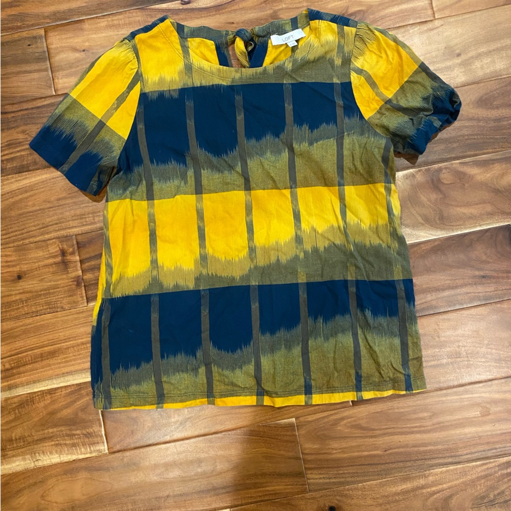 Colorful top from loft